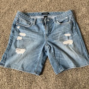 White House Black Market Jean Shorts